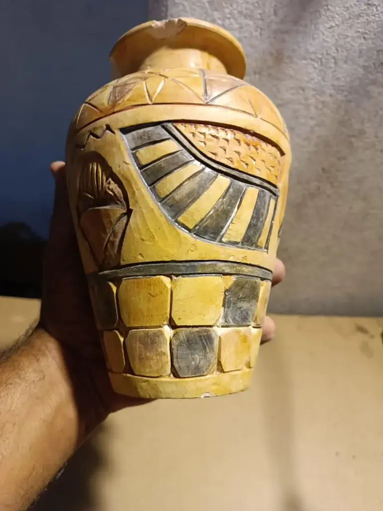 Big vase (Carved Stone) 